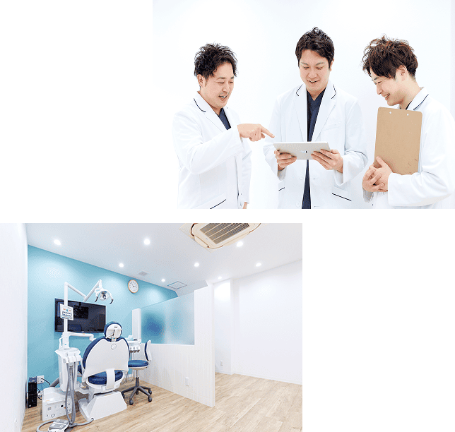 丁寧な説明を心掛け、患者様と真摯に向き合う診療を。